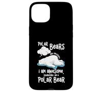Cartoon Polar Bear Are Awesome I Am A Polar Bear Case for iPhone 15 Plus
