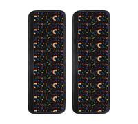 Cartoon Pride LGBT Refrigerator Door Handle Covers Set of 2, Non Slip Adjustable Fridge Handle Covers, Appliance Handle Covers for Dishwasher Oven Kitchen Decor
