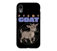 Cartoon Pygmy Goat Farm Animal Lover Cute Goats Case for iPhone XR