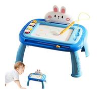 Cartoon Rabbit Chalkboard: Creative Art Block, Graphic Board for Learning, Development of Children's Handwriting Skills | Ideal for Outdoor Classroom Trips