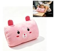 Cartoon Rabbit Fluffy Plush Hand Warmer, Non Electrical Arm Support Pillow, Cosy Nap Cushion, Lightweight Design for Office Home and Travel Daily Rest