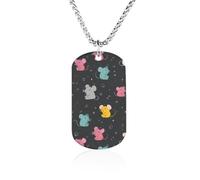 Cartoon Rat Pattern Novelty Pendants Necklaces