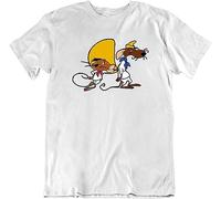 Cartoon Rat Speedy Gonzalez Retro Mouse Tee Old Cartoons Good Gift T Shirt New(Large)
