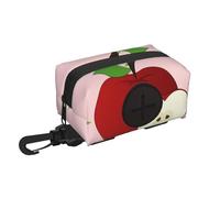 Cartoon Red Fruit Pet travel garbage bag storage bag Essentials for hiking or camping in the countryside Ensure you have an enjoyable experience