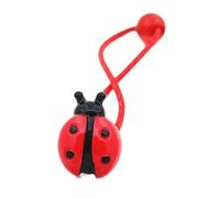 Cartoon Red Ladybird Shape Hair Rope/Hair Clip Sweet Headdress Hair Rope Cute Red Ladybird Shape Hair Clip for Women
