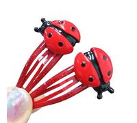 Cartoon Red Ladybird Shape Hair Rope/Hair Clip Sweet Headdress Hair Rope Cute Red Ladybird Shape Hair Clip for Women