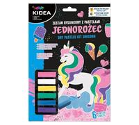 Cartoon set with pastels Unicorn KIDEA
