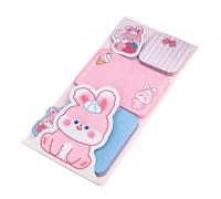 Cartoon Shape Design Stick Note Selves Write Pad Reusable for School Office Journaling Multipurpose Paper Notepads Reusable Writing Pad