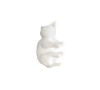 Cartoon Shape Sticky Note Holder Features Slot Design on Desk, A