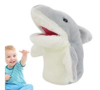 Cartoon Shark Hand Puppet - Plush Doll Toy for , Exciting Role Play Accessories, Storytelling and Imaginative Play | Fun, Educational Entertainment for Children, Young
