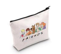 Cartoon Show Inspired Gift The Mystery Machine Gift Jinkies and Zoinks Zipper Pouch Makeup Bag (Scooby Friends EU)