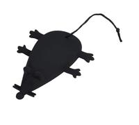 Cartoon Silicone Door Stopper Cute Toys Door Stops Mouse Shape Toys Door Stops Holder Safety for Home Garden Office(Black)
