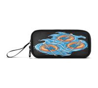 Cartoon Skeleton Black Clutter-free Marker Case for Kids
