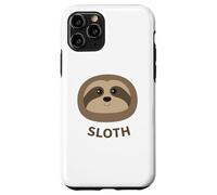 Cartoon Sloth Face Print Case for iPhone 11 Pro