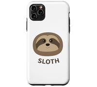 Cartoon Sloth Face Print Case for iPhone 11 Pro Max