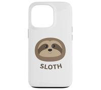 Cartoon Sloth Face Print Case for iPhone 13 Pro