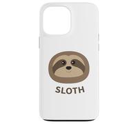 Cartoon Sloth Face Print Case for iPhone 13 Pro Max