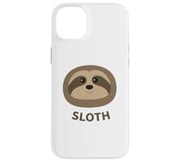 Cartoon Sloth Face Print Case for iPhone 14 Plus