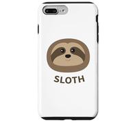 Cartoon Sloth Face Print Case for iPhone 7 Plus/8 Plus