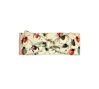 Cartoon small insects Baby Bow Headband for Girls 0-6 Months - Soft Stretchable Knit Headwrap for Newborn Infant Photography, Shower Gift