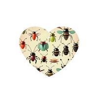 Cartoon small insects Car air freshener, 4-pack, suitable for passenger compartments, trucks, and SUVs.