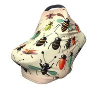 Cartoon small insects Versatile full-print Stroller Chair Cover/Nursing Cover, specially designed for your baby