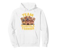 Cartoon Small Working Pet Dog Breed Team Norfolk Terrier Pullover Hoodie
