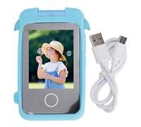 Cartoon Smart Phone Blue Dolphin 48MP 1080P HD Camera 2.8 Inch Touch Screen Phone with 180° Flip Lens Games Music Player for Daily Use