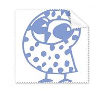 Cartoon Smiling Tilt Bird Protect Animal Pet Lover Glasses Cloth Cleaning Cloth Gift Phone Screen Cleaner 5pcs