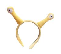 Cartoon Snail Headband - Snail Antenna Headband, Plush Cartoon Antenna Headband, Three-Dimensional Shaped Hair Decoration for Costume Parties, New Year Parties, Birthday Parties