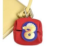 Cartoon Snake Change Purse, Chinese Mascot Snake Purse, Tiny Wallet Bag for Women, Girls Cartoon Change Purse with a Mascot Design, Compact and Versatile for Women and Girls