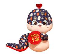 Cartoon Snake Toy Chinese New Year Cartoon Plush Toy Snake Fun Stuffed Animals Throw Pillow Party Gift Handcrafts For Boys For Girls Story Decorations Kids
