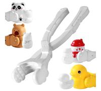 Cartoon Snow Ball Maker - Capybara Fun Game Clip, Portable Toy with Easy Molding, Winter Play with Quick Formation, Outdoor Activities for Home Party, Christmas Favors for School Play