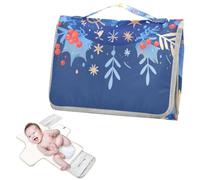 Cartoon Snow Decor 4th of July Independence Day Reusable Toddler Changing pad with Tissue Pocket Changing pad for Changing Table for Moms, Dads cambiador de pa?ales para Bebes