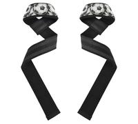 Cartoon Soccer Pattern Wrist Wraps 26" Anti Slip Heavy Duty Wrist Workout Straps for Powerlifting, Strength Training, Bodybuilding