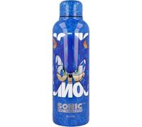 CARTOON Sonic Insulated Stainless Steel Water Bottle 520ml Stainless Steel Screw Top Bottle Reusable BPA Free