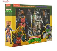NECA TMNT Samurai Adventure Michelangelo & Space Donatello Ninja Turtles 2 pack