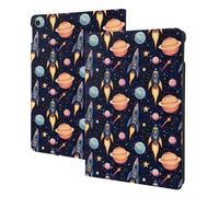 Cartoon Space Planet Print Compatible with ipad 9th/8th/7th Generation Case Cover, Tablet Cases Compatible with ipad Case 10.2 Inch, Auto Wake/Sleep, Folio Stand