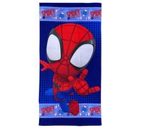 CARTOON Spidey Marvel Beach Towel Microfibre Polyester Kids 245gsm Size 70x140cm Beach Pool