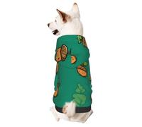 Cartoon Sprouting Acorn Printed Small Pet Hoodie, Breathable And Soft, Suitable For Indoor And Outdoor Use