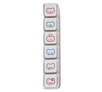 Cartoon Stamps Set - 6 Creative Decorative Rubber Stamps Handmade Craft Kit | Cultural Art Stamp Collection for Scrapbooking Card Making