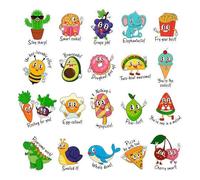 Cartoon Stickers Funny Cartoon Stickers as a Reward for Students - 800 Pieces Waterproof Various Stickers for Stationery for Girls Teenagers Skateboard