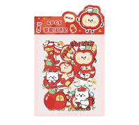 Cartoon Stickers - Shiny Cute Theme Thick Adhesive Quality Funny Personalization Function Notebook Diary Planner Laptop Bottle DIY Craft Project Expression Needs | Pr