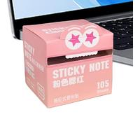 Cartoon Sticky Notes | Student Self-Stick Pulled Out Note Pads - School Stationery Accessory, Party Favor for Teens Youth Girls Boys Men Family Coworkers Friends Son Daughter