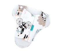 Cartoon Strollers Accessory Handlebar Sleeve Front Armrest Protective Covers Shoulder Pad Guard Use As Baby Teething Bib Newborns Front Armrest Sleeve