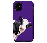 Cartoon Style Black And White Dairy Cow Case for iPhone 11