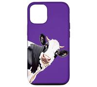 Cartoon Style Black And White Dairy Cow Case for iPhone 12/12 Pro