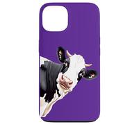 Cartoon Style Black And White Dairy Cow Case for iPhone 13