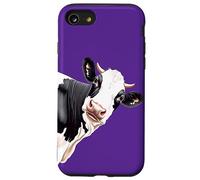 Cartoon Style Black And White Dairy Cow Case for iPhone SE (2020) / 7/8