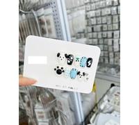 Cartoon style, puppy pattern, women's, handmade nails(L)